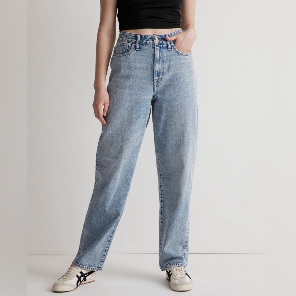 MADEWELL BAGGY STRAIGHT JEANS